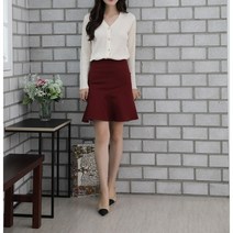 이푼아이 자체제작 머메이드 미니 프릴 스커트 10 COLOR 3 SIZE