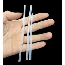 실리콘튜브 파이프 투명 고무 호스 PVC 고온 고압 모세관 얇은, 2x5(5미터)
