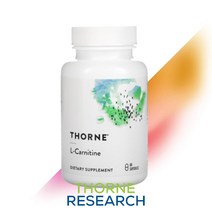 쏜리서치 L 카르니틴 L-Carnitine 330mg 60캡슐 아미노산