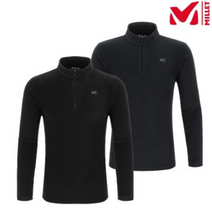 밀레 남성 가을 겨울 기모 플리스 긴팔티셔츠 등산티셔츠 작업복 K2 블랙야크