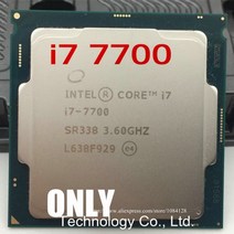 인텔 코어 i7-7700 i7 3.6 GHz 쿼드 8 스레드 CPU 프로세서 65W LGA 1151, 한개옵션0