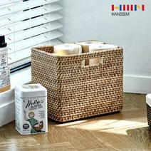 [한샘몰PICK] 라탄 바스켓_대(라이너 미포함), 내츄럴