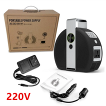 220V 휴대용 전원 공급 장치 42000mAh 155Wh 100W 가정 야외 비상용용 에너지 저장 스테이션, 02 Orange-110V
