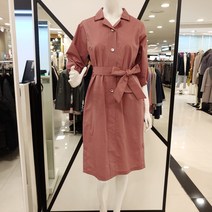 리안뉴욕 스트라이프 셔츠형 여름 원피스