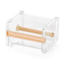 테이프디스펜서 와시 테이프 디스펜서 커터 롤 홀더 마스킹 데스크탑 Diy 스티커 스토리지, yellow