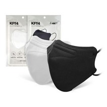 [100매] KF94 화림 마스크 새부리형 대형 국산 보건용 비말차단 블랙, KF94 화림 블랙 대형 100매