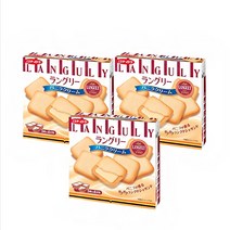 살살녹는쿠키 랑그리 크림샌드 바닐라맛 129g 4EA