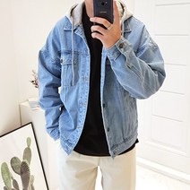 토니어스 후드탈부착 오버핏 청자켓 4color