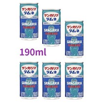 라무네 일본 사이다, 6개, 190ml