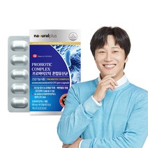 내츄럴플러스 차태현 100억 프로바이오틱스 혼합유산균 60캡슐(2개월분), 1개