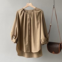 퍼프소매 블라우스 티셔츠 랜턴소매BL