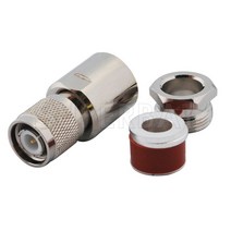 Superbat 10pcs TNC 클램프 남성 RF 동축 커넥터 케이블 RG8 RG214 LMR400, 한개옵션0