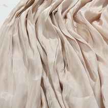 유약 된 새틴 가벼운 천으로 사진 배경 보석 네일 촬영 소품 라이트 소프트, 11 apricot75x100