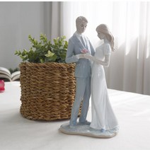 연인 결혼 웨딩인형 신랑신부 프로포즈 도자기인형