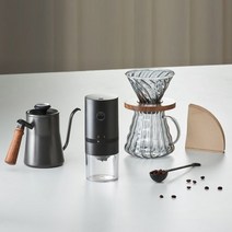 부속 부품 커피머신렌탈 템퍼 휴대용 전기 커피 콩 분쇄기, Set I