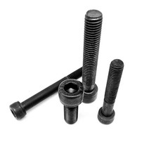 공구부속품 블랙 등급 12.9 스틸 DIN912 육각 소켓 캡 알렌 헤드 볼트 나사 길이 = 5-150mm M2 M2.5 M3 M4, 04 M4 10pcs_27 100mm