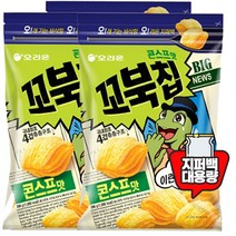 꼬북칩 콘스프 지퍼백, 296g, 4개