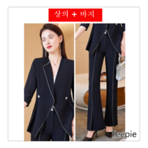 티피/Teepie 정장 재킷 여성용 전문 의류 봄과 여름 새로운 호스트 여성용 정장 투피스 정장