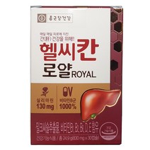 종근당건강 헬씨칸 로얄 밀크시슬, 30정, 3개