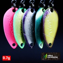 편집샵 털보낚시 오피스 유칼립투스 트리거 뮤 0.7g, -, 03 0.7g