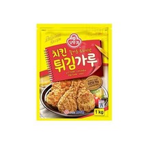 오뚜기 엄마손맛 식자재 치킨튀김가루 1KG 홈카페 아이간식, 26개