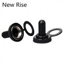 1PC 12mm 토글 스위치 15A/250VAC 2/3 위치 on-on on-off on-off-on 로커 2pin 3pin 4pin 6pin 12pin 나사 고정 터미널, 08 1PC Cap