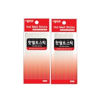 종이나라 글루건심 핫멜트 글루스틱 대(4pcs), 3개