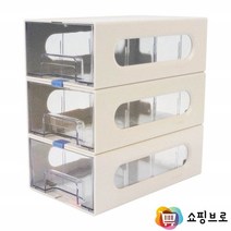 3단 서랍 멀티박스 / 소형부품 비즈 소품 자재 보관함