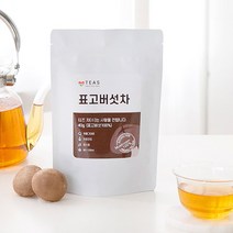 [티즈] 국내산 무농약 표고버섯차 40g, 단품, 단품