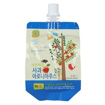 자연마을 사과 아로니아주스, 100ml, 60개