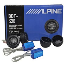 카오디오 최고음질의 차량용 스피커2x 알파인 ddt-s30 자동차 스테레오 스피커 음악, 없음
