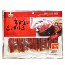 400g 애완용 홍삼오리 스케이크 스틱간식 기호성 칭찬 노즈워크 스트레스완화 건강챙기기 영양 댕댕이