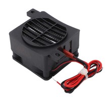 미니 휴대용 사무실 히터 온풍기 DC 12V 50W PTC 팬 히터 고온 내성 미니 공기 작은 공간에 일정한 온도, 한개옵션0