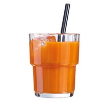 [아코록 루미낙] 노베지 언더락 25cl * 스택 플리츠컵 프랑스 강화 유리컵 홈카페 감성, 6P （1BOX）, 1개