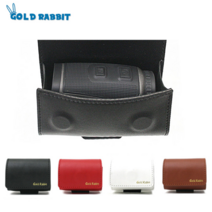 골프래빗 인조가죽 골프 거리측정기 케이스 벨트타입, 블랙 FREE