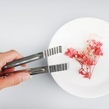 주름 집게 반찬 고기굽는 치킨 고기 다이소 베이커리 얼음 파스타 스파게티 캠핑용 영업용, 주름 집게 왕대