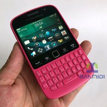 블랙베리 9720 정품 3G LTE 휴대폰 잠금 해제 5MP 와이파이 OS 스마트폰 쿼티 키보드 핑크, 01 Simple Set_01 8G_01 2G, 02 Pink