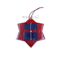 3V LED 태양전지패널 별모양등 솔라셀 모듈