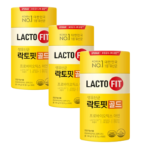 종근당건강 락토핏 생유산균 골드 업그레이드 리뉴얼 3통