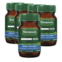호주 톰슨 Thompsons Iron 철분 24mg 30정, 5팩
