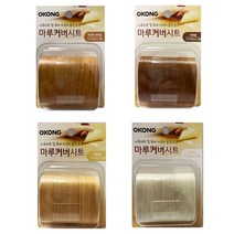 사자야 나무마루 목재가구 장판 흠집 보수 마루커버시트 7.5cm x 90m 2매, 1.화이트+사자야캔디