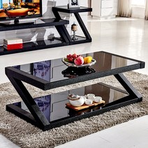 아우스 N-DZ 쇼파테이블 거실테이블 티테이블 거실탁자 탁자, N-DZ(거실테이블) 블랙 블랙 80cm