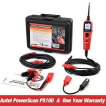 자동차 진단기 테스터 Autel PowerScan PS100 자동차 전기 회로 테스터 4 작업 모드 12V/24V 시스템 진단, 01 PowerScan PS100_01 english, 01 PowerScan PS100_01 english