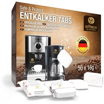 Coffeeano 독일 커피머신 석회질제거 타블렛 16g 20개 50개 유라 지멘스 크룹스 호환 가능
