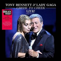 토니 베넷 레이디가가 LP 레코드 바이닐 앨범 LP판 Tony Bennett Lady Gaga Cheek To Cheek Live RSD, 기본