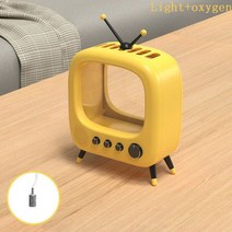 TV 물고기 어항 책상 사무실 인테리어 수족관 장식용품, 2