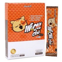 미아오츄 10g 20개 엘라이신 츄르 고양이영양간식, 미아오츄 10g x 20개 연어