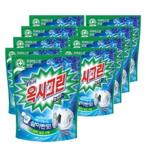 옥시크린 가루형 산소표백제 파우더 1.2kg 2개, 낱개 9개