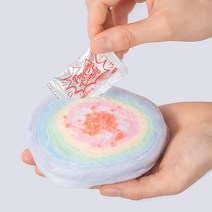 빅 슈가롤리 솜사탕 톡톡 슈가롤리 솜사탕 1개 ~ 60개 무지개솜사탕 어린이집 생일답례품 영어 유치원 생일답례품 이색디저트 팝핑캔디