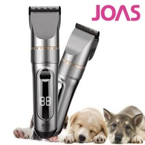 조아스 애견 바리깡 강아지 고양이 이발기 LCD표시 240분사용 JP-6300, 단품